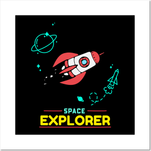 Space Explorer | Cute Baby Posters and Art